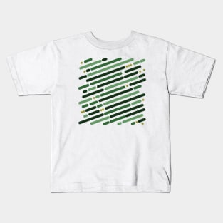 Diagonal lines in Camo for the hero in your life Kids T-Shirt